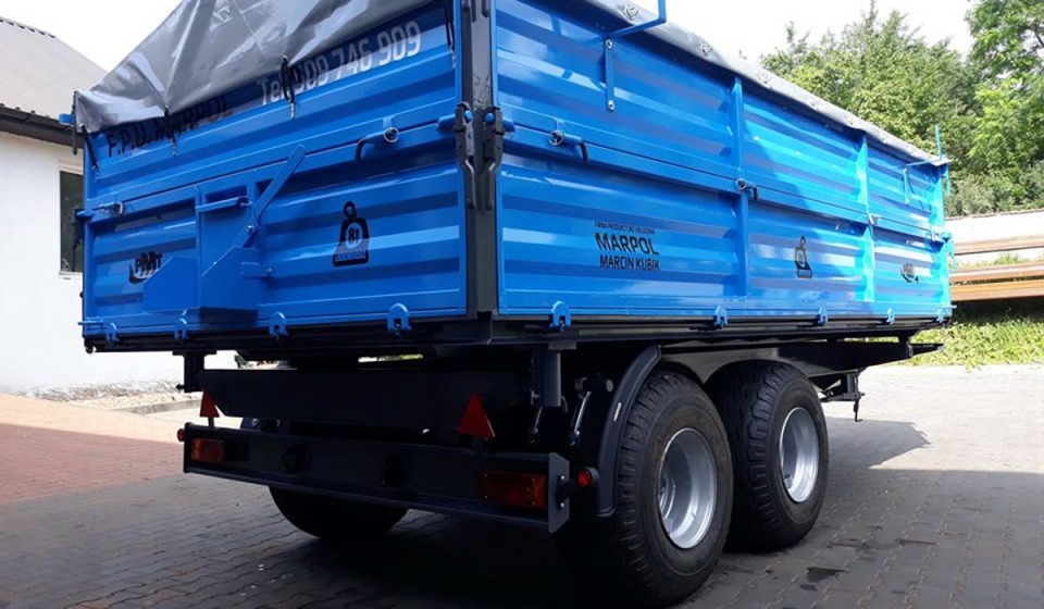 Przyczepa rolnicza tandem PMTB05 - 5000 KG