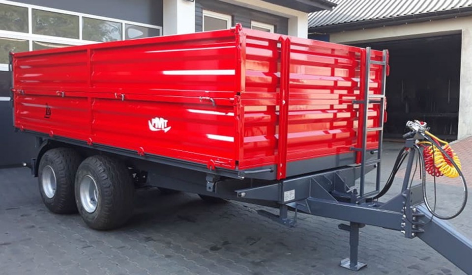 Przyczepa rolnicza tandem PMTB07 - 7000 KG 