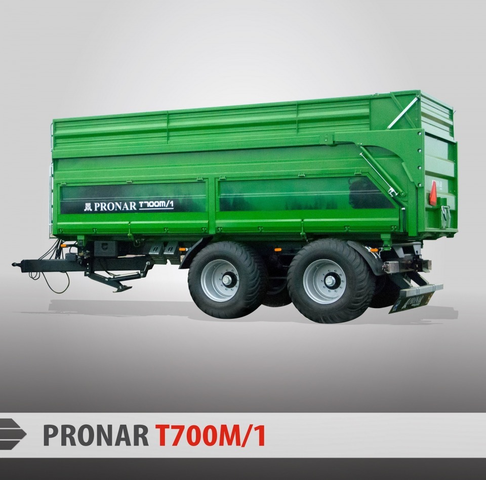 Przyczepa skorupowa tandem T700M/1