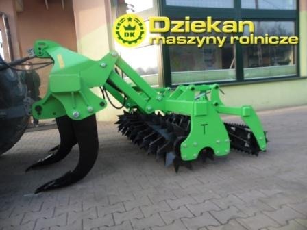 Głębosz TYTAN z podw&oacute;jnym wałem rurowym zębatym falistym mulczującym GT1500F2Z22 