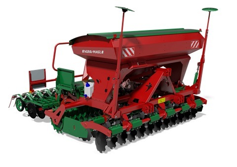 Zestaw uprawowo-siewny "AQUILA COMPACT 1500" siewnik zbożowy 