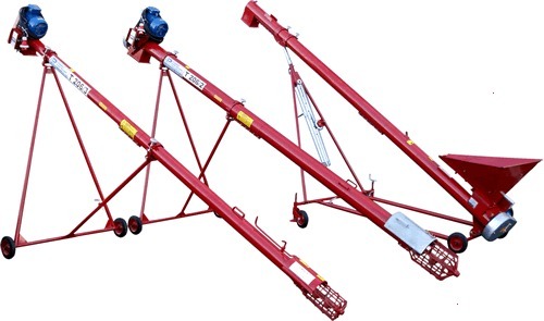 Przenośnik ślimakowy zaciągowy T206/2 - średnica 140 mm - napęd elektryczny 