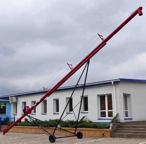 Przenośniki ślimakowe z napędem elektrycznym T447/2 śr. 200   - silnik na środku 11 kW 