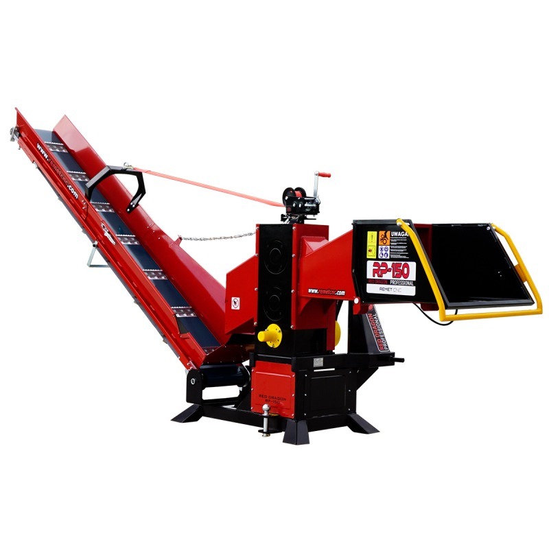 Rębak Red Dragon Professional  "RP-150/8 + Taśmociąg"