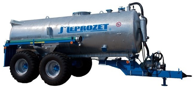 W&oacute;z asenizacyjny 10705L - PN 100 - wersja MIDI 2R PLUS samonośna - dwuosiowa resorowana (przystosowany do montażu aplikatora)