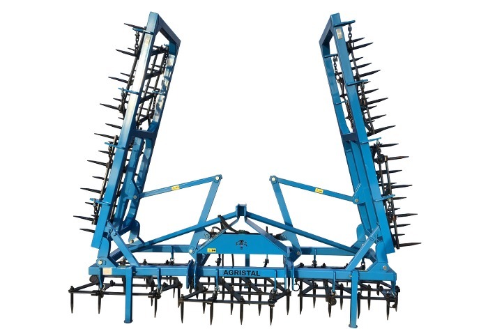 Ciężka brona zębowa "CBP 5,5" hydraulicznie składana